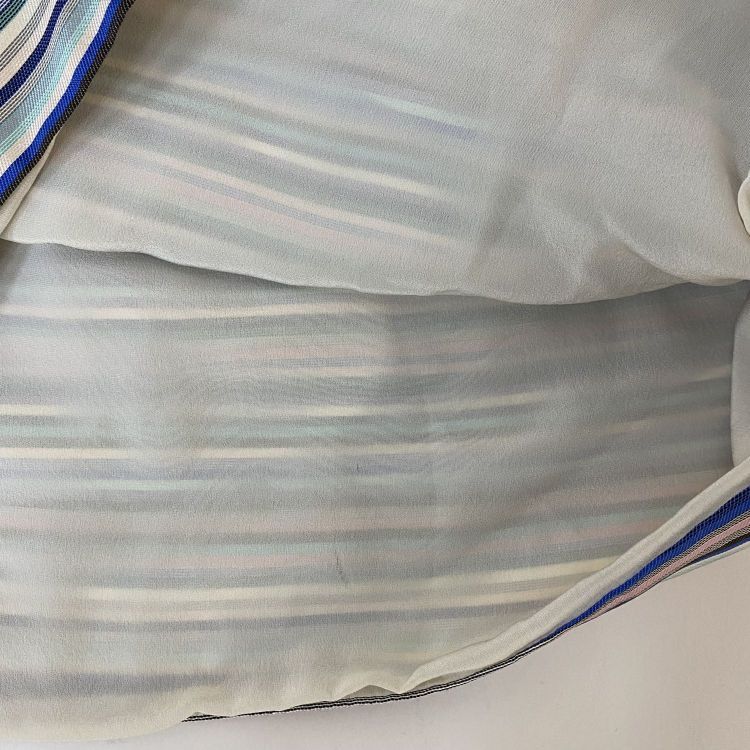 Dior Christian Dior Striped Silk Skirt Size 38 Size 27" / US 4 / IT 40 - 5 Thumbnail