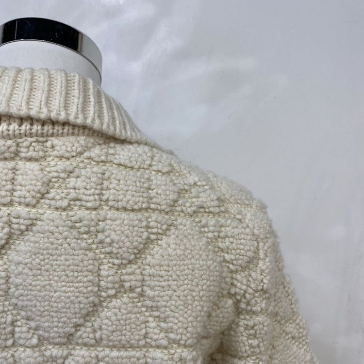 Dior Christian Dior Quilted Knit Jacket Size 36 Size XS / US 0-2 / IT 36-38 - 7 Thumbnail