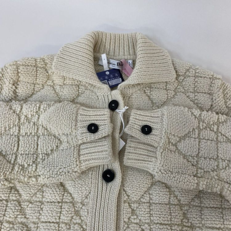 Dior Christian Dior Quilted Knit Jacket Size 36 Size XS / US 0-2 / IT 36-38 - 8 Thumbnail
