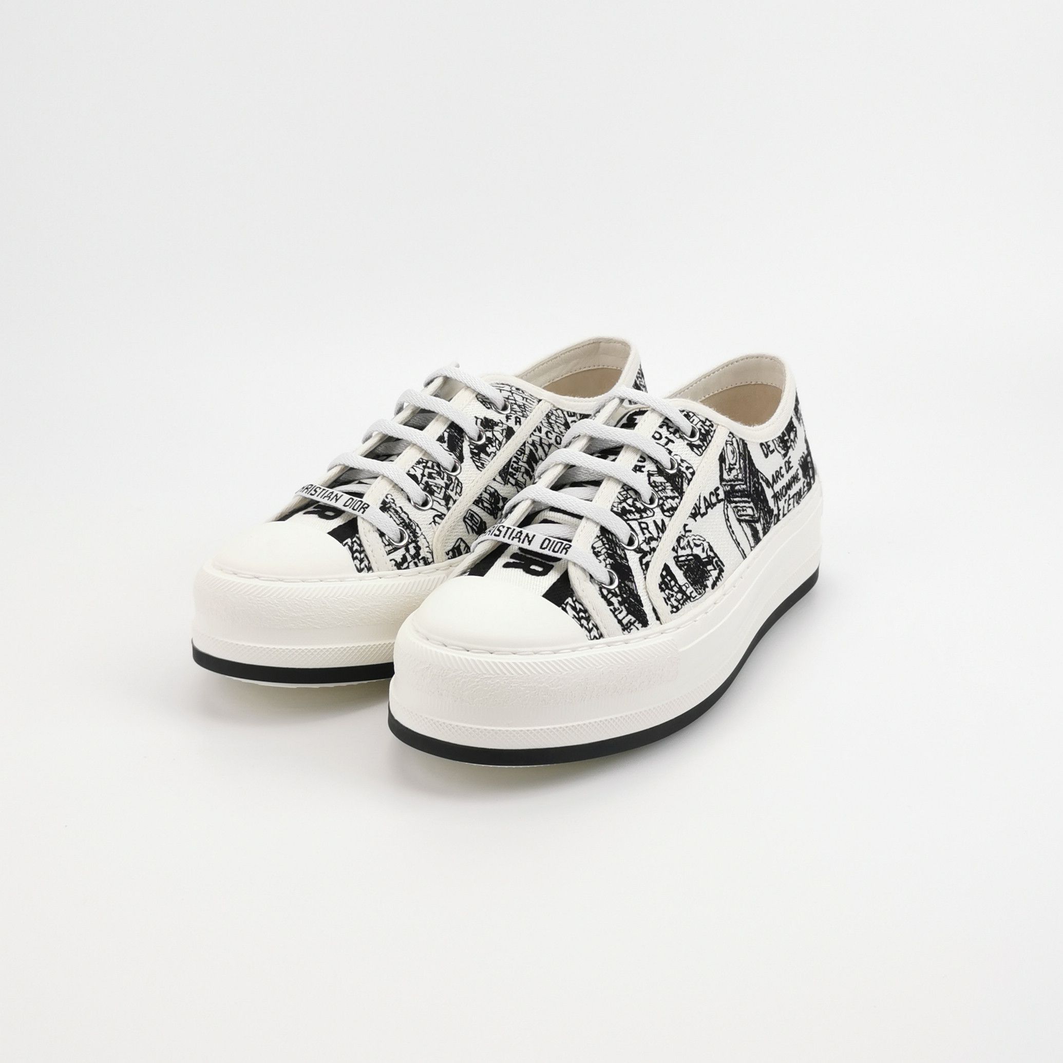Dior Dior Women 8-5 Lowtop Sneakers Size US 8.5 / IT 38.5 - 2 Thumbnail