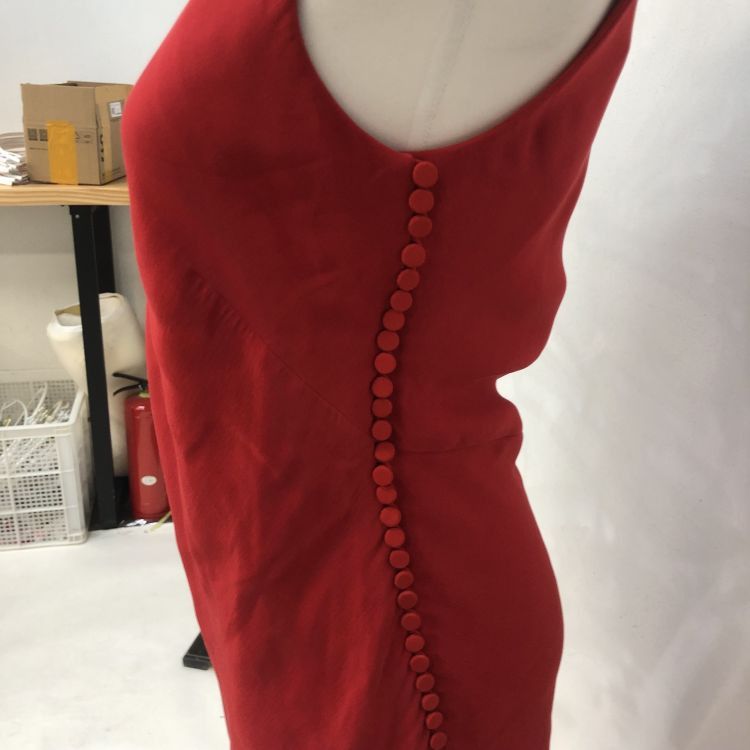 Dior Christian Dior Button Detail Midi Dress IT 42 Size M / US 6-8 / IT 42-44 - 7 Thumbnail