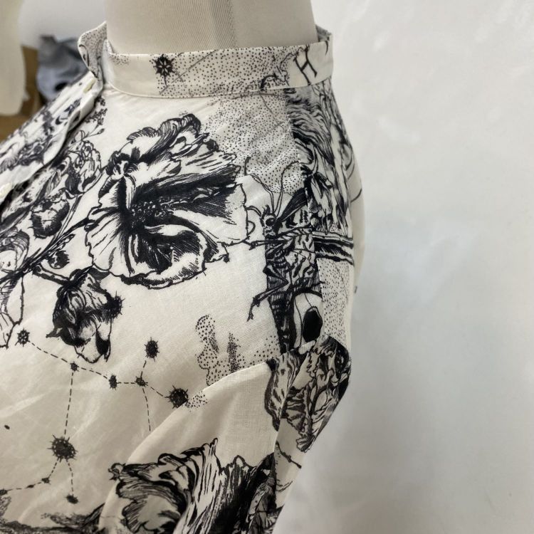 Dior Christian Dior Zodiac Print Button Up Size 36 Size XS / US 0-2 / IT 36-38 - 6 Thumbnail