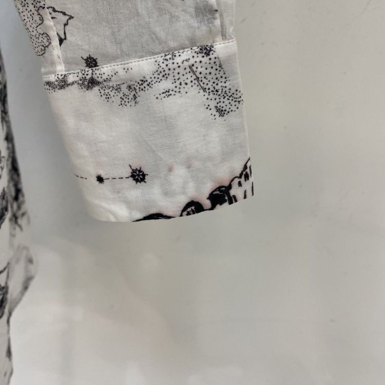 Dior Christian Dior Zodiac Print Button Up Size 36 Size XS / US 0-2 / IT 36-38 - 7 Thumbnail