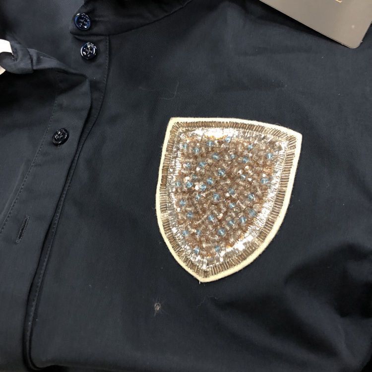Dior Christian Dior Embroidered Shield Dress Size 34 Size XS / US 0-2 / IT 36-38 - 6 Thumbnail
