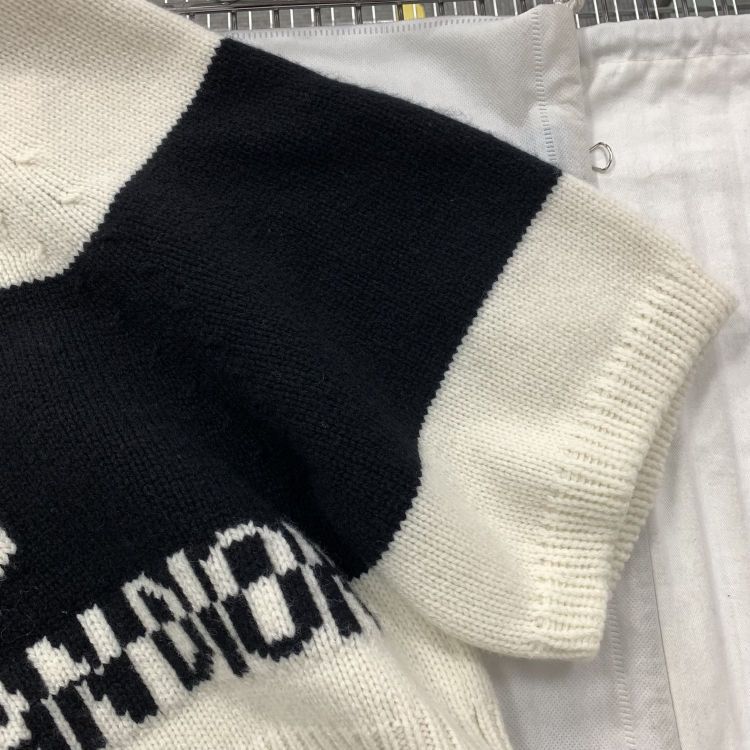 Dior Dior Colorblock Hooded Knit Sweater Size 36 Size XS / US 0-2 / IT 36-38 - 6 Thumbnail