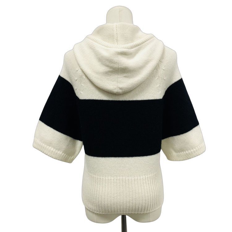 Dior Dior Colorblock Hooded Knit Sweater Size 36 Size XS / US 0-2 / IT 36-38 - 2 Thumbnail