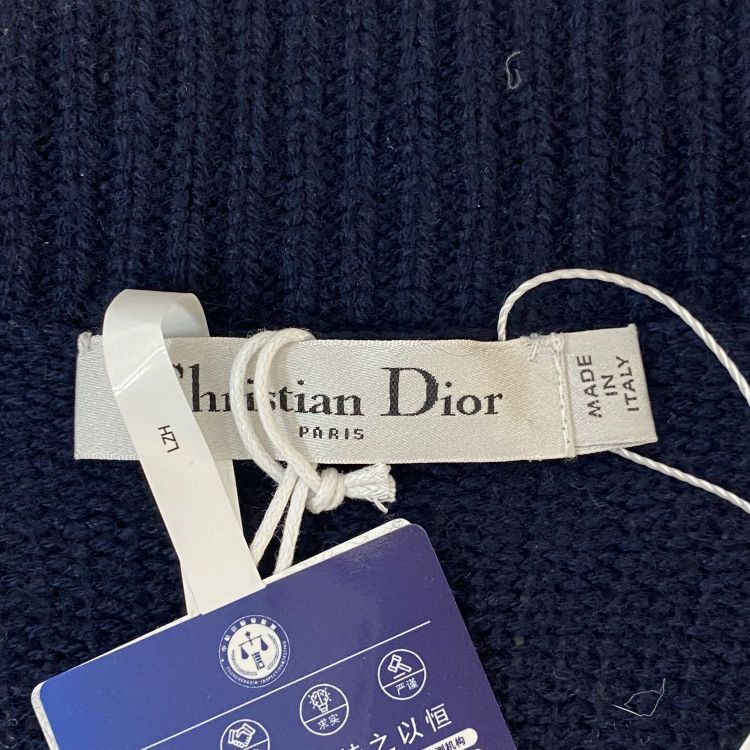 Dior Christian Dior Star Navy Cashmere Sweater IT 42 Size M / US 6-8 / IT 42-44 - 3 Thumbnail