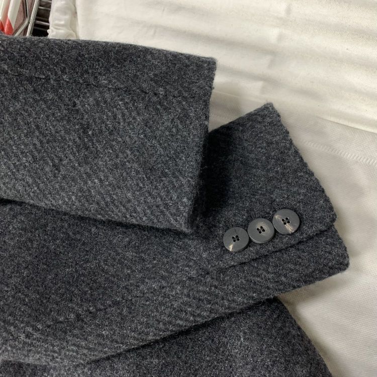 Dior Christian Dior Wool Coat Gray FR 34 Size XS / US 0-2 / IT 36-38 - 7 Thumbnail