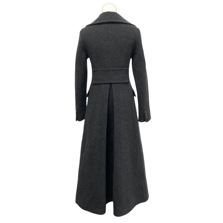 Dior Christian Dior Wool Coat Gray FR 34 Size XS / US 0-2 / IT 36-38 - 2 Thumbnail