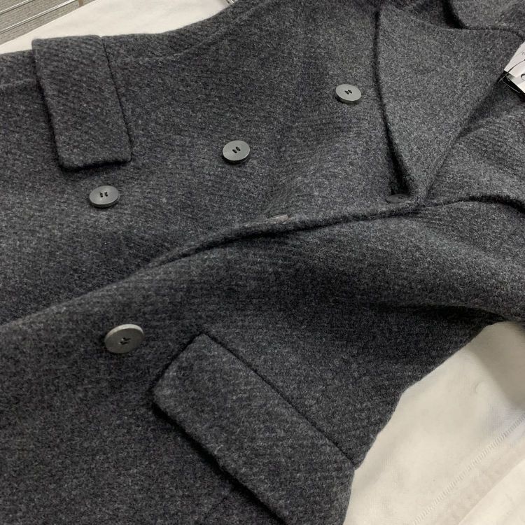 Dior Christian Dior Wool Coat Gray FR 34 Size XS / US 0-2 / IT 36-38 - 5 Thumbnail