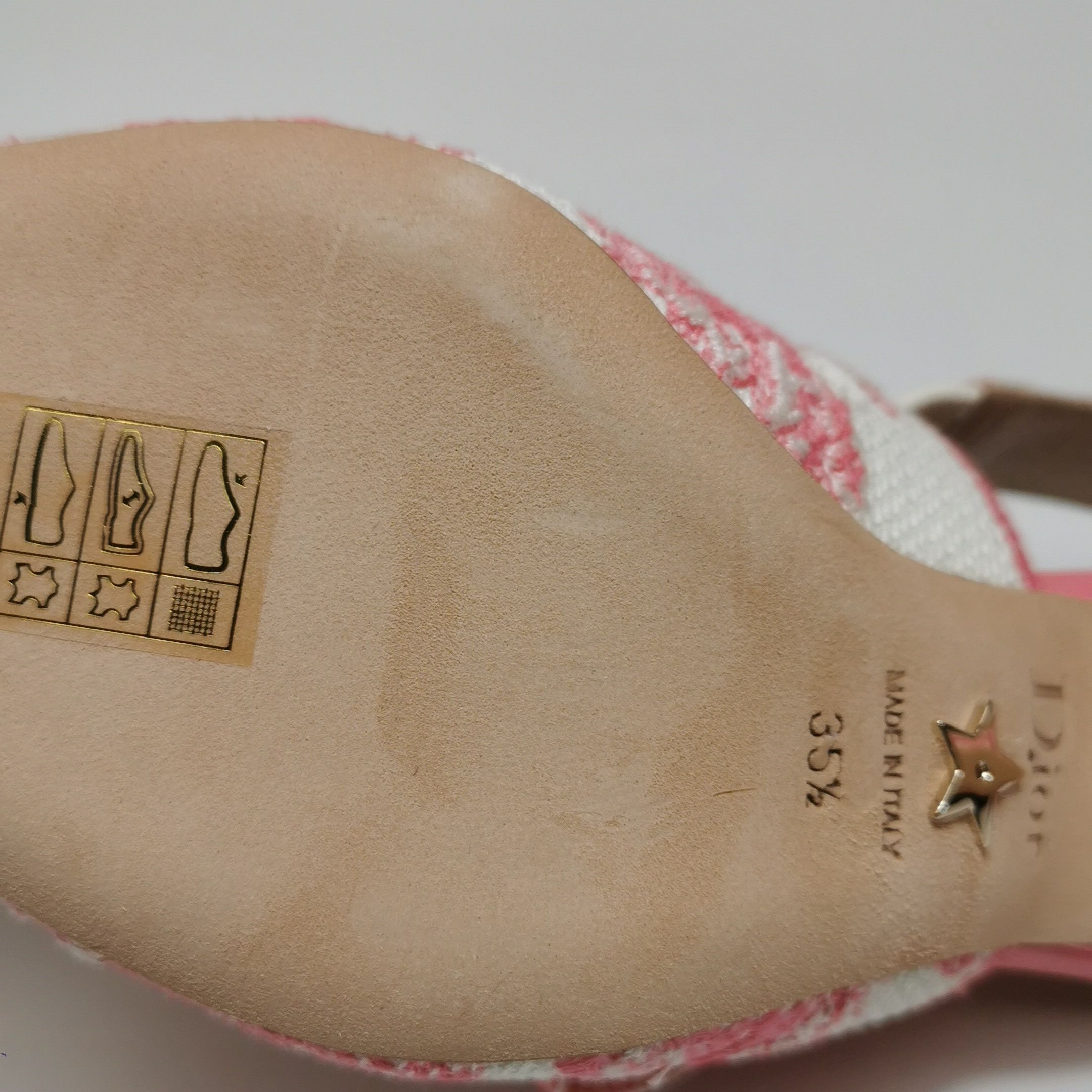 Dior Dior Women 5-5 Heels Size US 5.5 / IT 35.5 - 9 Thumbnail