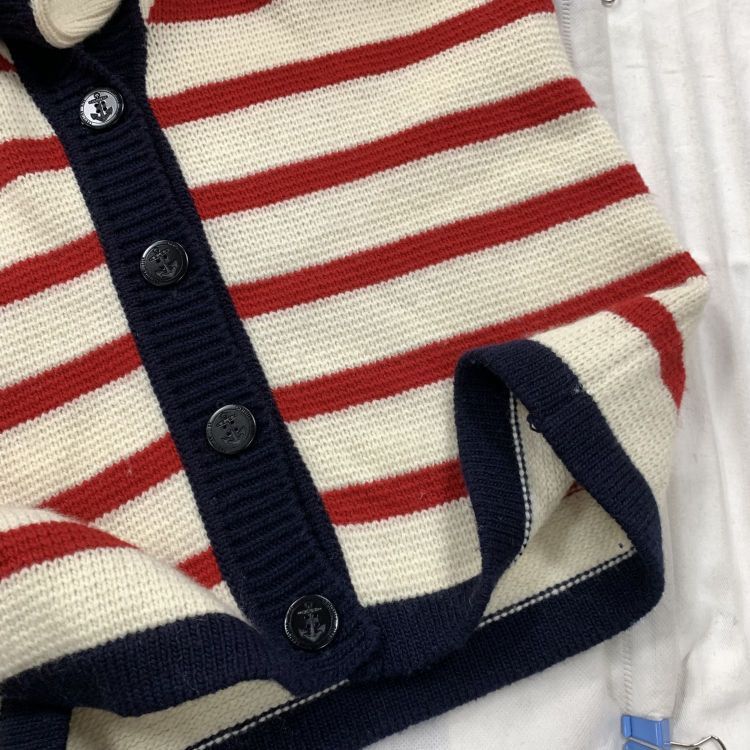 Dior Christian Dior Striped Cardigan Size 34 Size XS / US 0-2 / IT 36-38 - 6 Thumbnail