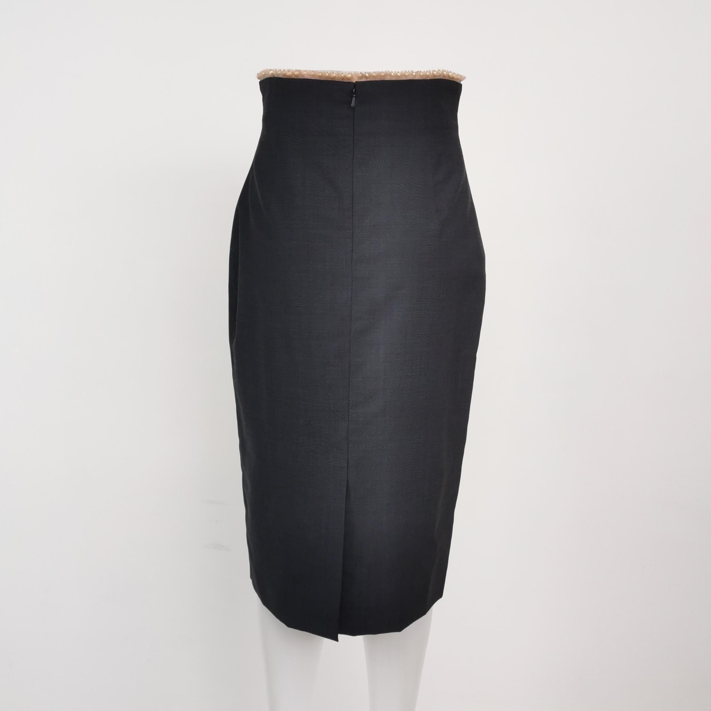 Dior Dior Women 26 Midi Skirts Size 26" / US 2 / IT 38 - 2 Thumbnail