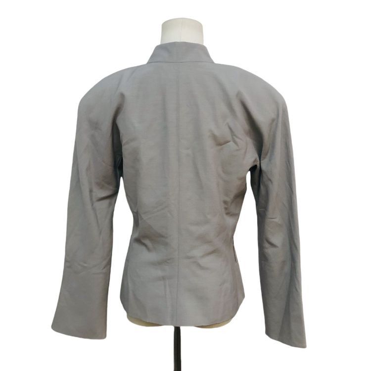 Dior Christian Dior Gray Wool Blend Blazer Size M Size M / US 6-8 / IT 42-44 - 2 Thumbnail