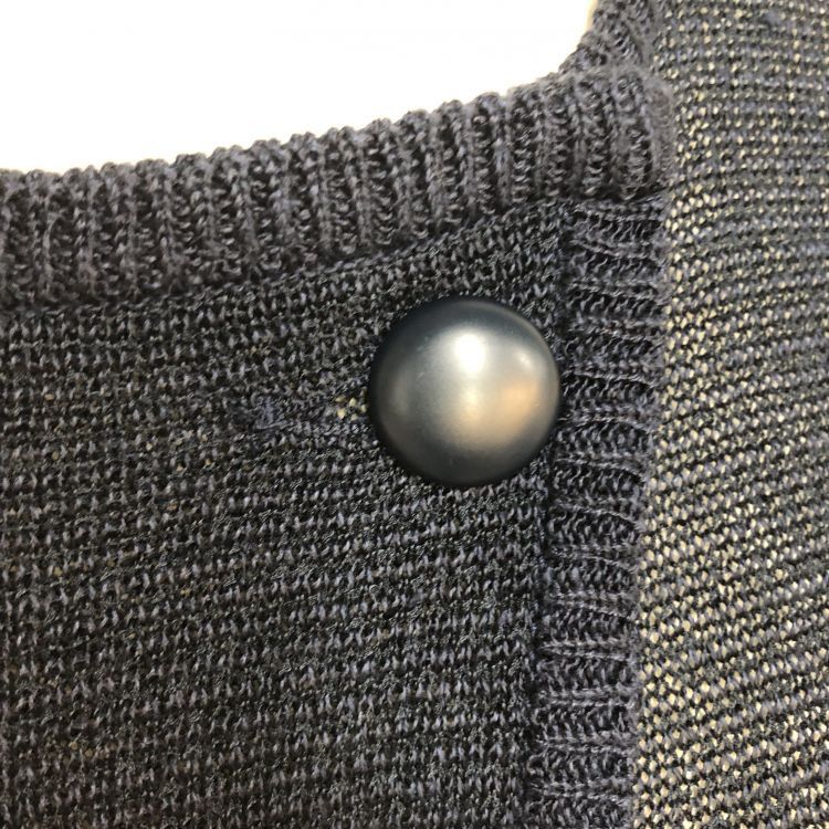 Dior Dior Blue Knit Button Front Top Size M Size M / US 6-8 / IT 42-44 - 6 Thumbnail