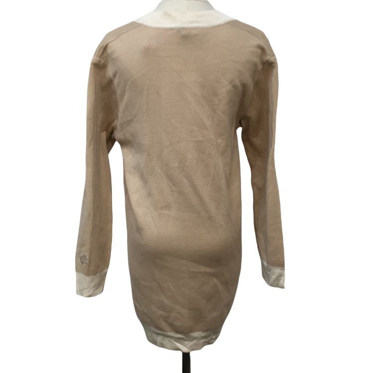 Dior Christian Dior Beige Knit Sweater Size L Size L / US 10 / IT 46 - 2 Thumbnail
