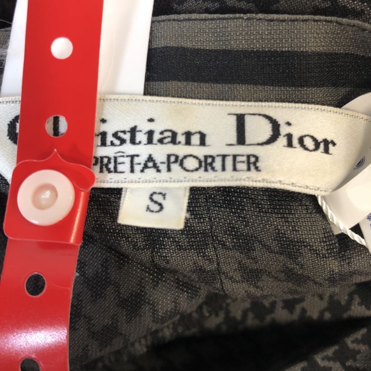 Dior Christian Dior Houndstooth Stripe Blouse Size S Size S / US 4 / IT 40 - 3 Thumbnail