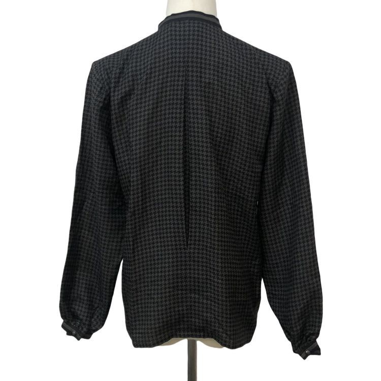 Dior Christian Dior Houndstooth Stripe Blouse Size S Size S / US 4 / IT 40 - 2 Thumbnail