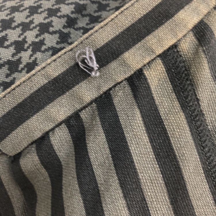Dior Christian Dior Houndstooth Stripe Blouse Size S Size S / US 4 / IT 40 - 5 Thumbnail
