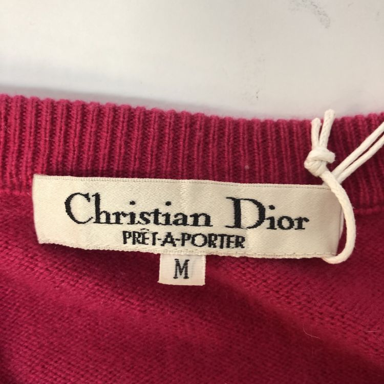 Dior Christian Dior Pink Wool Sweater M Size M / US 6-8 / IT 42-44 - 3 Thumbnail