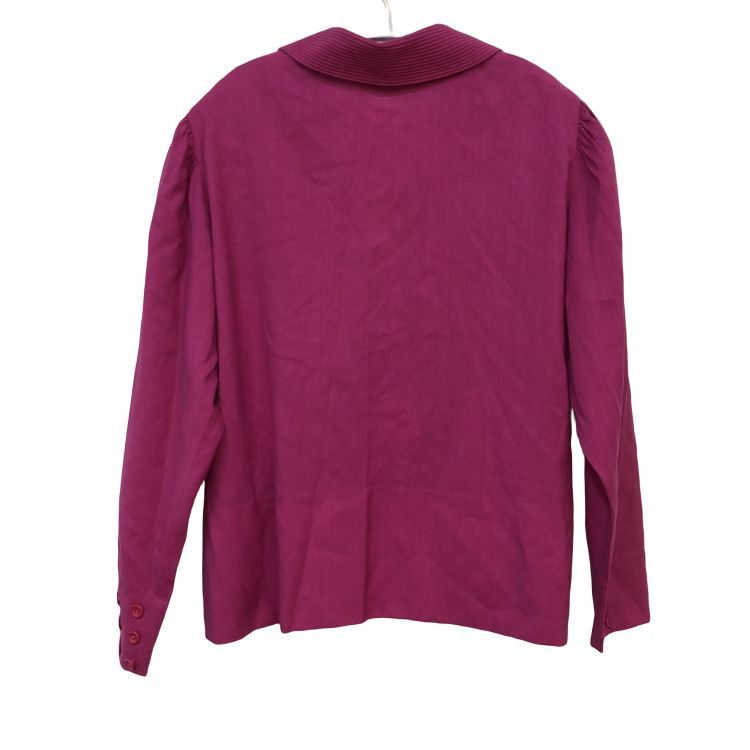 Dior Christian Dior Magenta Blazer Size L Size L / US 10 / IT 46 - 2 Thumbnail