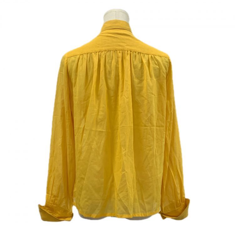 Dior Dior Yellow Embroidered Button Up Shirt Size M Size M / US 6-8 / IT 42-44 - 2 Thumbnail