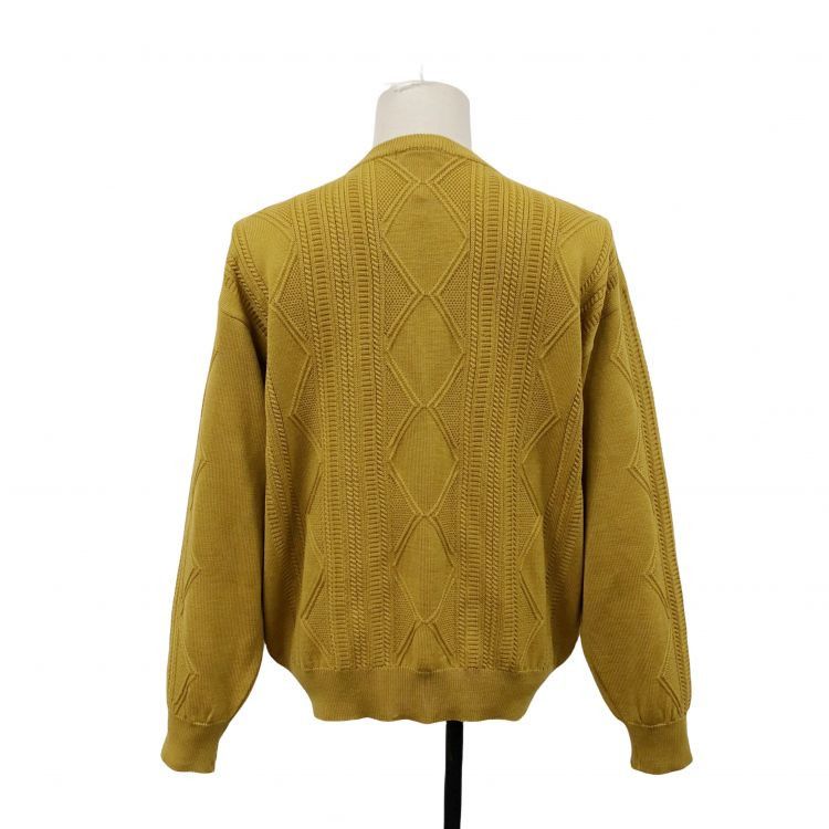 Dior Dior Diamond Cable Knit Sweater Size L Size US L / EU 52-54 / 3 - 2 Thumbnail