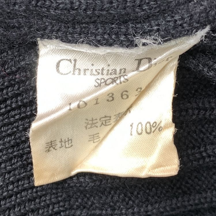 Dior Christian Dior Ribbed Wool Sweater Size M Size M / US 6-8 / IT 42-44 - 4 Thumbnail
