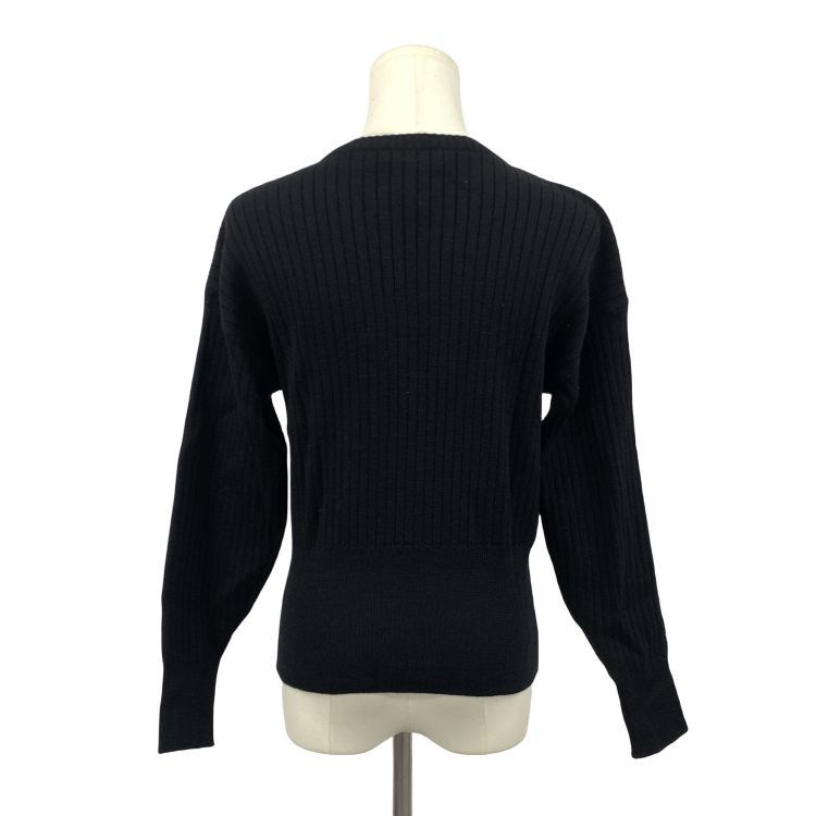 Dior Christian Dior Ribbed Wool Sweater Size M Size M / US 6-8 / IT 42-44 - 2 Thumbnail