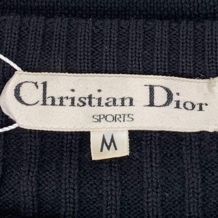 Dior Christian Dior Ribbed Wool Sweater Size M Size M / US 6-8 / IT 42-44 - 3 Thumbnail