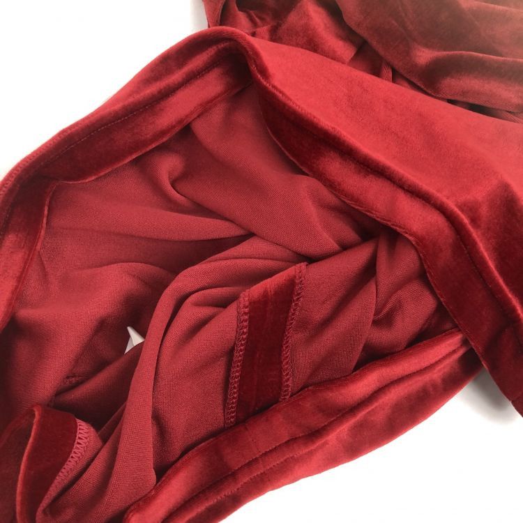 Dior Christian Dior Red Rose Velvet Top Size M Size M / US 6-8 / IT 42-44 - 5 Thumbnail