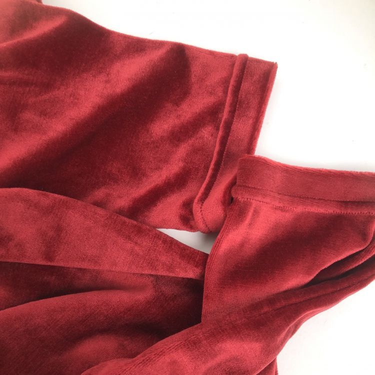 Dior Christian Dior Red Rose Velvet Top Size M Size M / US 6-8 / IT 42-44 - 6 Thumbnail