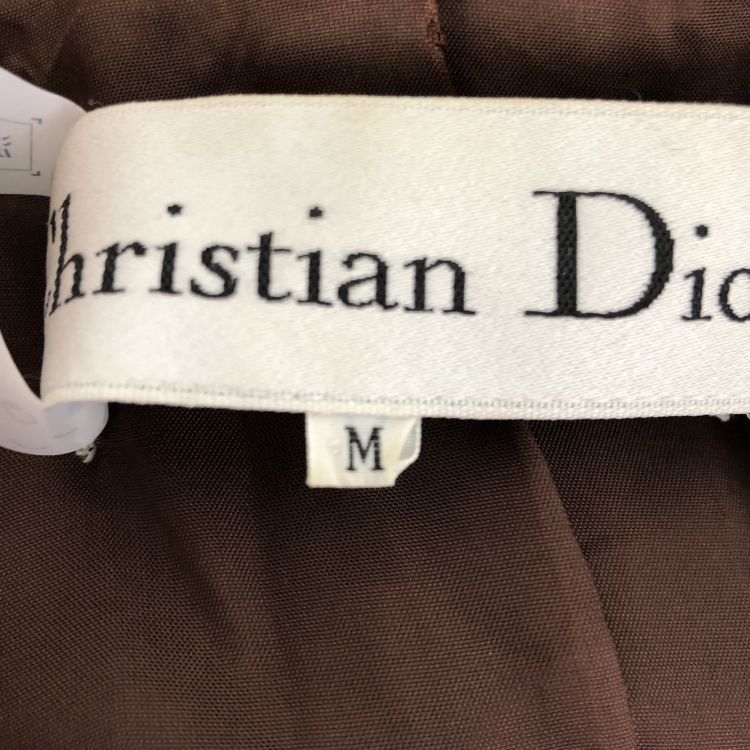 Dior Christian Dior Brown Wool Blazer Size M Size M / US 6-8 / IT 42-44 - 3 Thumbnail
