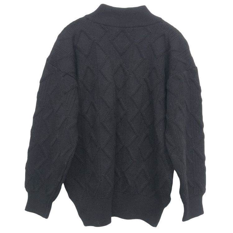Dior Christian Dior Sports Diamond Knit Sweater Size S Size S / US 4 / IT 40 - 2 Thumbnail