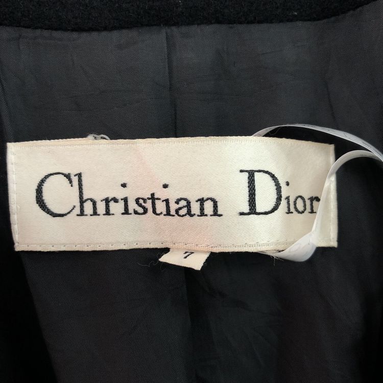 Dior Christian Dior Wool Coat Size XS Size XS / US 0-2 / IT 36-38 - 3 Thumbnail