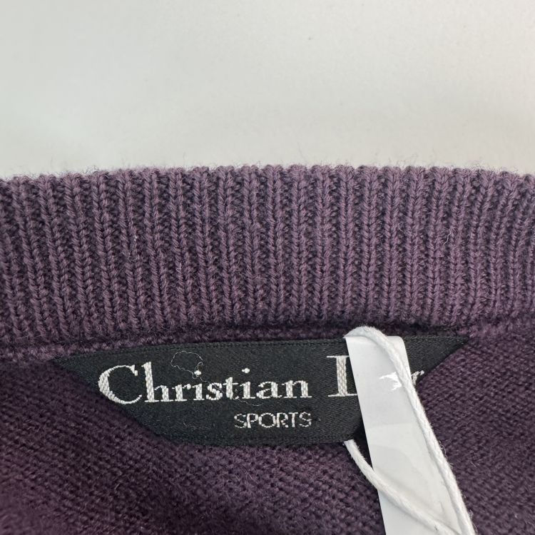 Dior Christian Dior Sports Embroidered Logo Sweater Size L Size US L / EU 52-54 / 3 - 4 Thumbnail