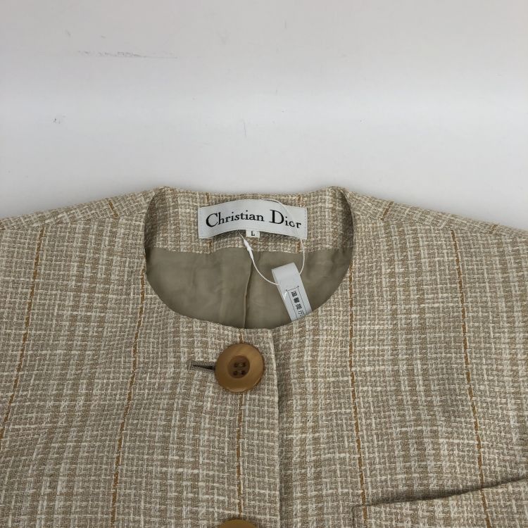 Dior Christian Dior Textured Blazer Size L Size L / US 10 / IT 46 - 5 Thumbnail
