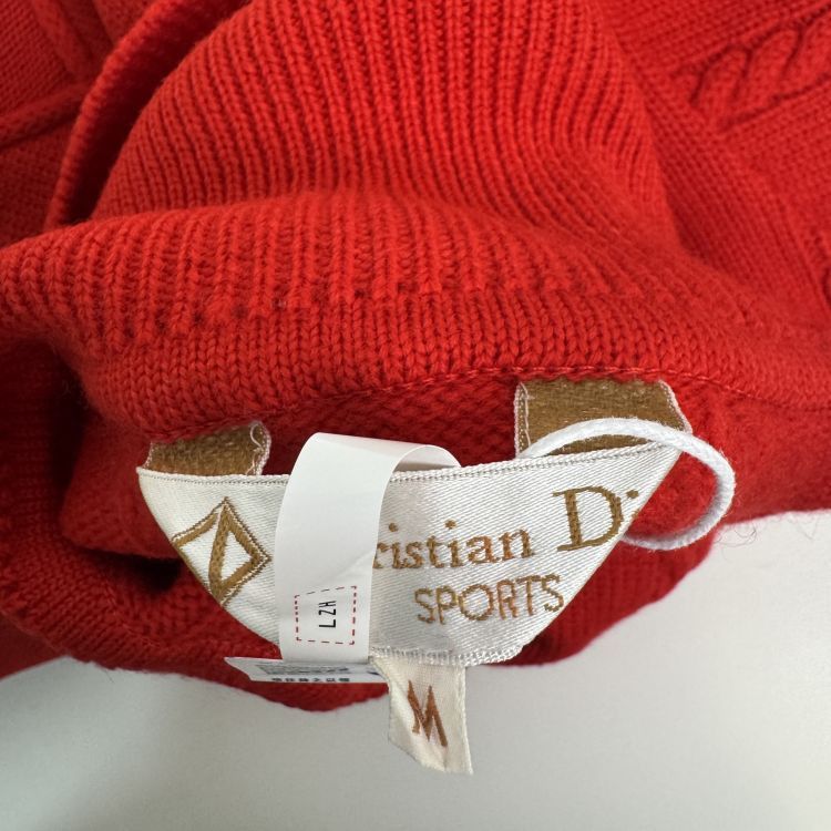 Dior Christian Dior Cable Knit Sweater Size M Size US M / EU 48-50 / 2 - 3 Thumbnail