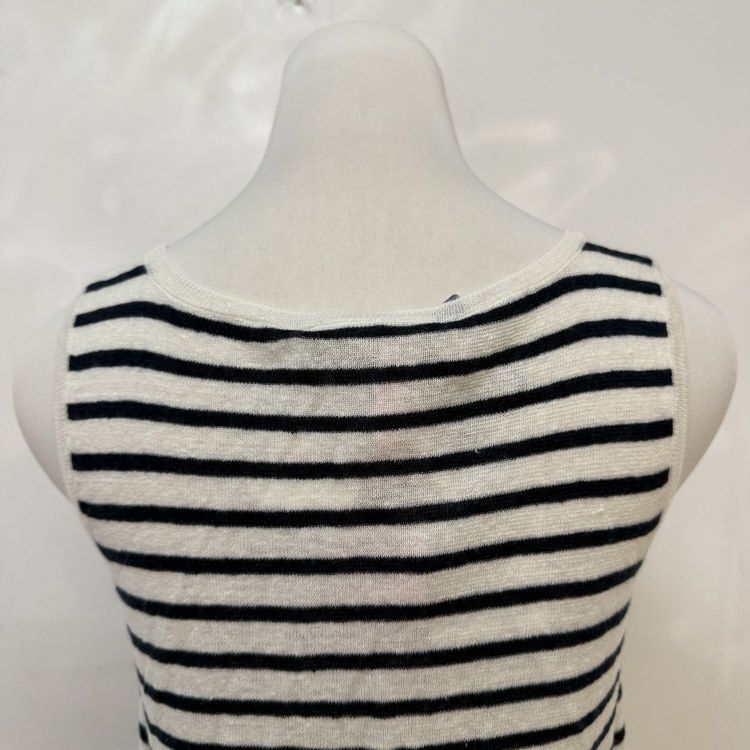 Dior Christian Dior Striped Tank Top Size FR 36 Size XS / US 0-2 / IT 36-38 - 8 Thumbnail