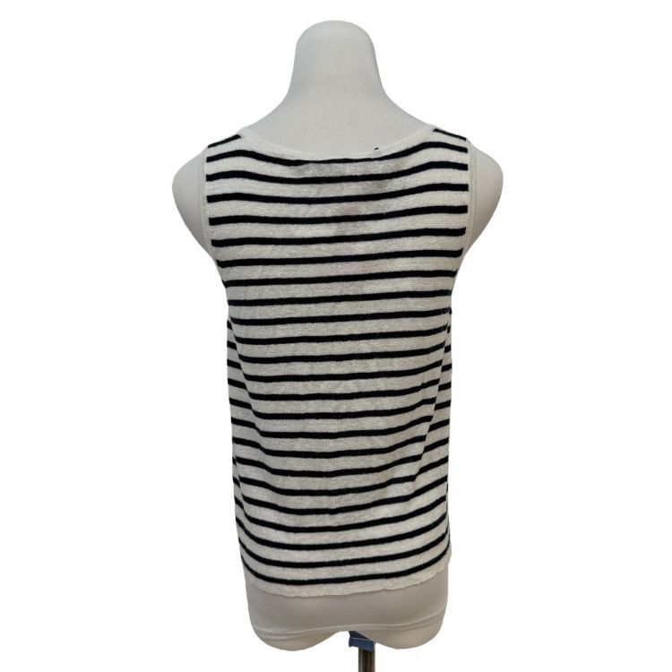 Dior Christian Dior Striped Tank Top Size FR 36 Size XS / US 0-2 / IT 36-38 - 2 Thumbnail
