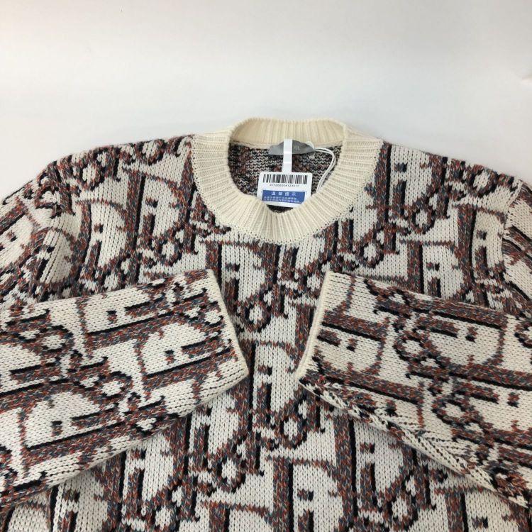 Dior Dior Oblique Pattern Sweater Size S Size US S / EU 44-46 / 1 - 8 Thumbnail