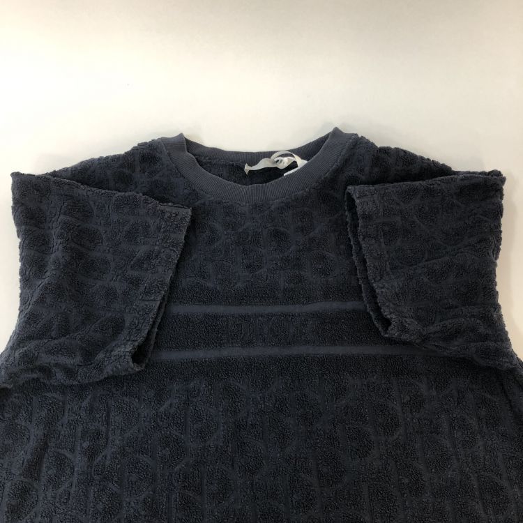 Dior Dior Oblique Terry Cloth T-Shirt Size XS Size US XS / EU 42 / 0 - 8 Thumbnail