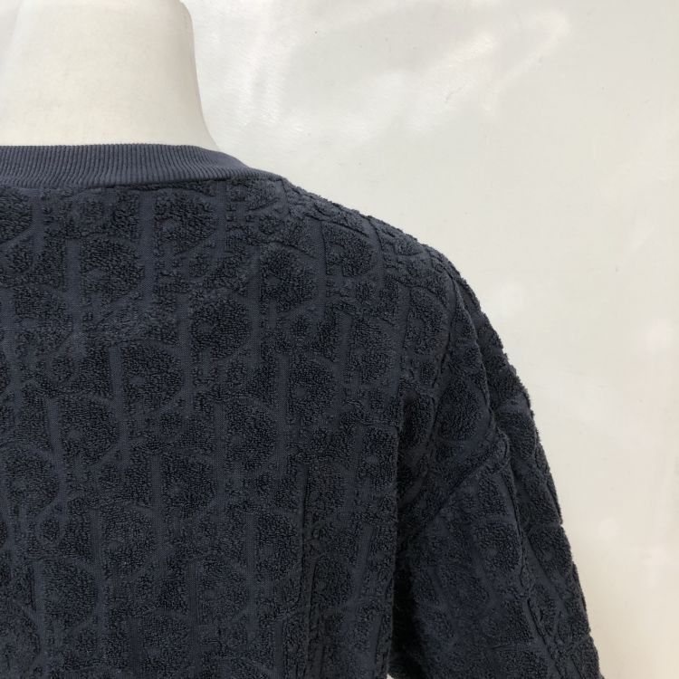 Dior Dior Oblique Terry Cloth T-Shirt Size XS Size US XS / EU 42 / 0 - 7 Thumbnail
