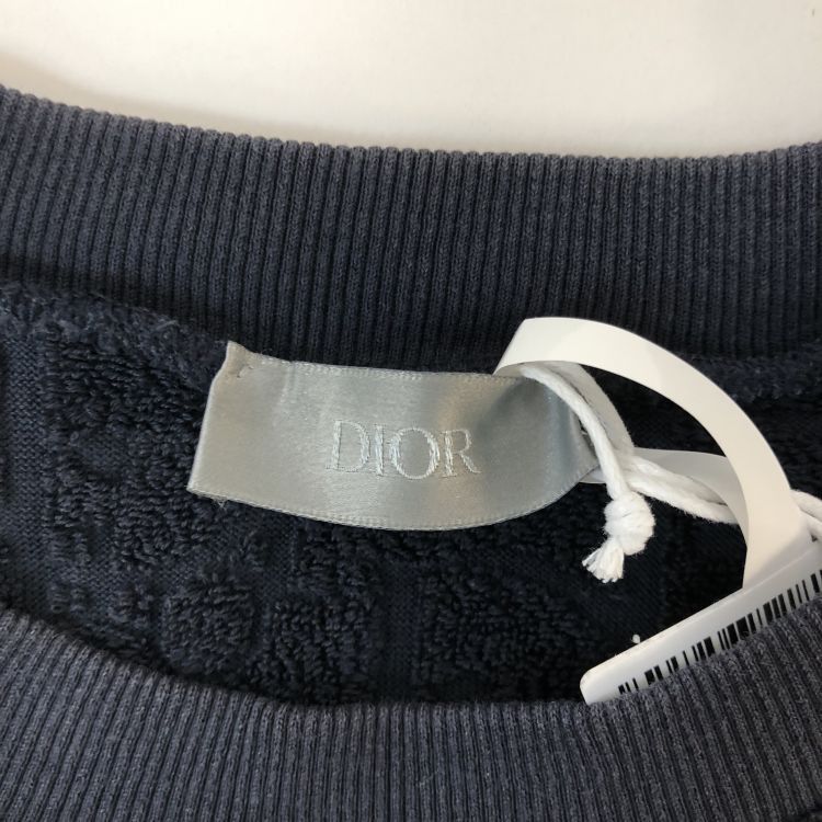 Dior Dior Oblique Terry Cloth T-Shirt Size XS Size US XS / EU 42 / 0 - 3 Thumbnail
