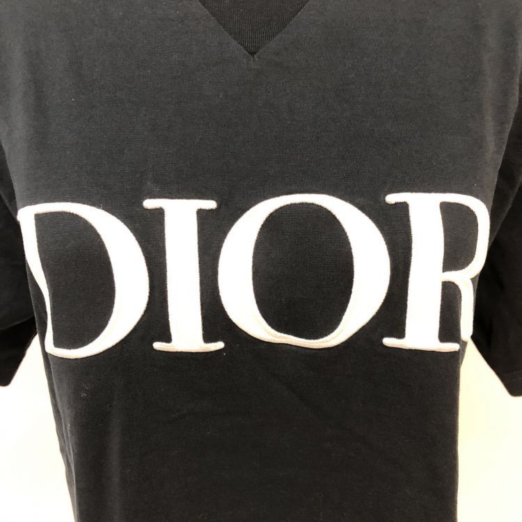 Dior Dior Embroidered Logo T-Shirt Black Size XS Size US XS / EU 42 / 0 - 5 Thumbnail