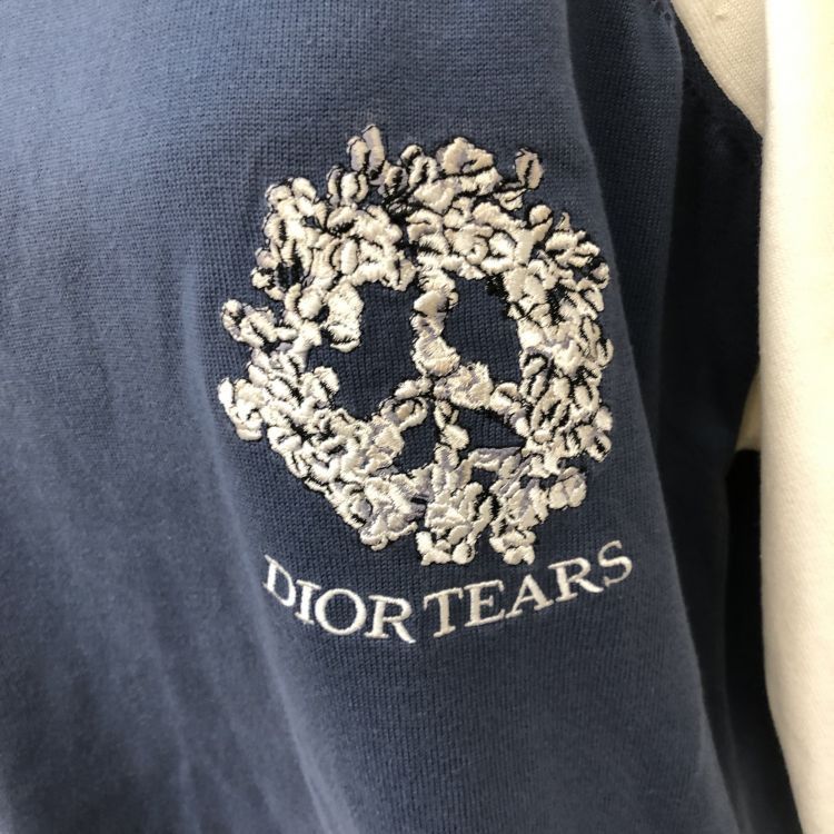 Dior Dior x Dior Tears Colorblock T-Shirt Size L Size US L / EU 52-54 / 3 - 5 Thumbnail