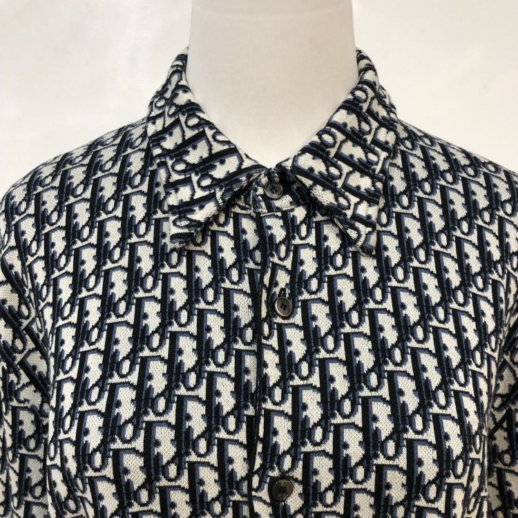 Dior Dior Oblique Monogram Shirt Size M Size US M / EU 48-50 / 2 - 5 Thumbnail