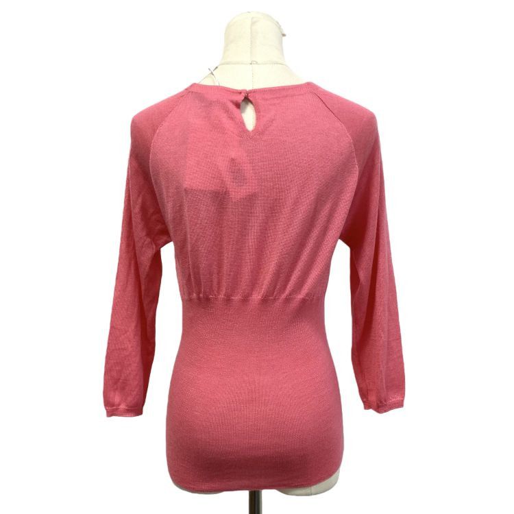 Dior Dior Pink Cashmere Silk Knit Sweater Size 42 Size M / US 6-8 / IT 42-44 - 2 Thumbnail