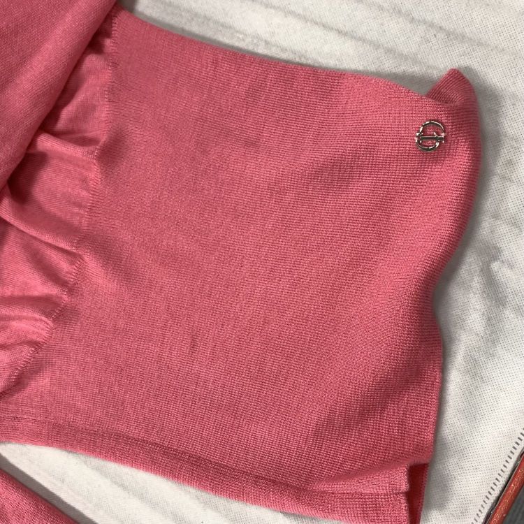 Dior Dior Pink Cashmere Silk Knit Sweater Size 42 Size M / US 6-8 / IT 42-44 - 8 Thumbnail