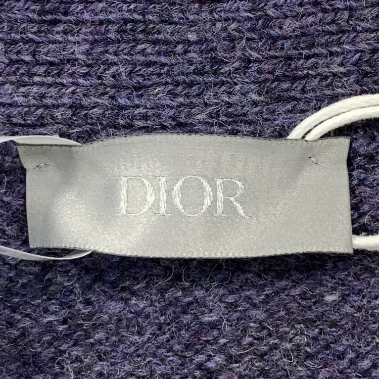 Dior Dior CD Logo Wool Cardigan Size L Size US L / EU 52-54 / 3 - 3 Thumbnail